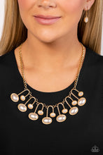 Load image into Gallery viewer, Abstract Adornment - Gold Necklace