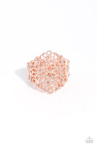 Glistening Gentry - Rose Gold Ring