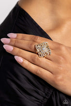 Load image into Gallery viewer, Tilted Talent - Gold Ring