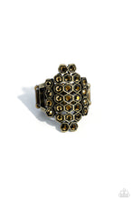 Load image into Gallery viewer, Honeycomb Haute - Brass