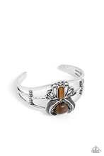 Load image into Gallery viewer, Peacock Plume - Brown Bracelet