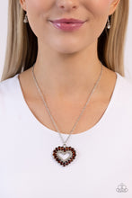 Load image into Gallery viewer, FLIRT No More - Brown Necklace