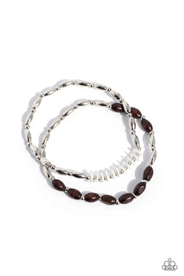 WOOD Luck - Brown Bracelets