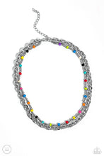 Load image into Gallery viewer, A Pop of Color - Multicolor Choker Necklace
