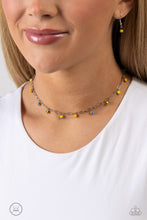 Load image into Gallery viewer, Beach Ball Bliss - Yellow Choker Necklace