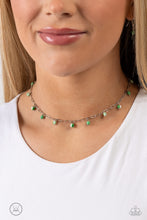 Load image into Gallery viewer, Beach Ball Bliss - Green Choker Necklace