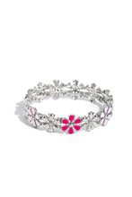 Load image into Gallery viewer, Floral Fair - Pink Bracelet