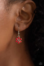 Load image into Gallery viewer, Floral Fever - Red Necklace