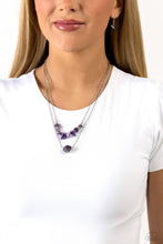 Load image into Gallery viewer, Chiseled Caliber - Purple Necklace