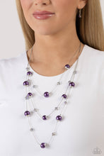 Load image into Gallery viewer, Glistening Gamut - Purple Necklace