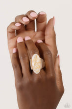 Load image into Gallery viewer, Shimmery Sovereign - White Ring