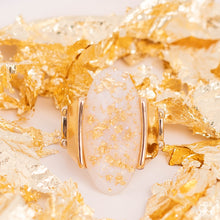 Load image into Gallery viewer, Shimmery Sovereign - White Ring
