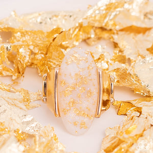 Shimmery Sovereign - White Ring