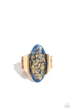 Load image into Gallery viewer, Shimmery Sovereign - Blue Ring