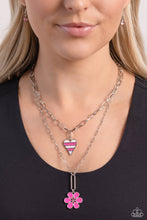 Load image into Gallery viewer, Childhood Charms - Pink Necklace