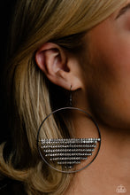 Load image into Gallery viewer, Fierce Fringe - Black Gunmetal Earrings
