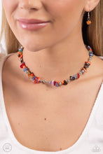 Load image into Gallery viewer, Carved Confidence - Multicolor Choker Necklace