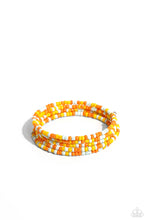 Load image into Gallery viewer, Coiled Candy - Yellow Bracelet