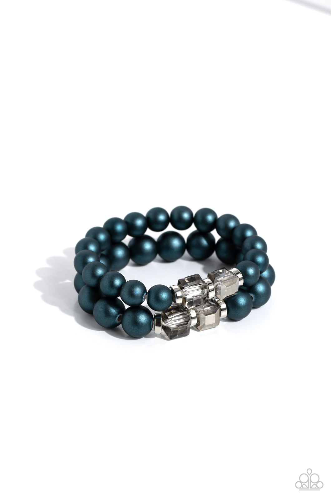 Shopaholic Showdown - Blue Set of Bracelets