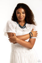 Load image into Gallery viewer, Shopaholic Showdown - Blue Set of Bracelets