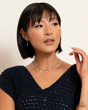 Load image into Gallery viewer, Delicate Display - White Choker Necklace