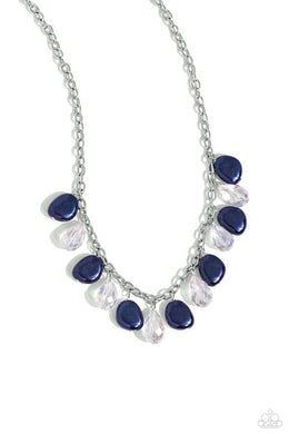 Welcome to BALL Street - Blue Necklace