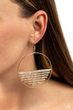 Load image into Gallery viewer, Fierce Fringe - Gold Earrings
