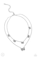 Load image into Gallery viewer, Butterfly Beacon - Silver Choker Necklace