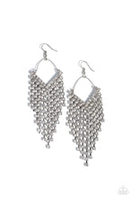 Load image into Gallery viewer, V Fallin - White Earrings