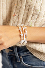 Load image into Gallery viewer, Notoriously Nuanced - White Coil Bracelet