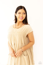 Load image into Gallery viewer, My HEARTBEAT Will Go On - Brown Necklace