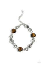 Load image into Gallery viewer, I Can Feel Your Heartbeat - Brown Bracelet