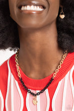 Load image into Gallery viewer, Locked Down - Black Necklace
