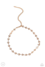 Load image into Gallery viewer, Fluttering Festival - Rose Gold Choker Necklace
