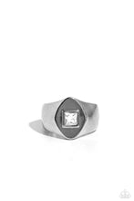 Load image into Gallery viewer, Glistening Gamble - White Urban Ring