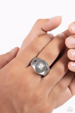 Load image into Gallery viewer, Glistening Gamble - White Urban Ring