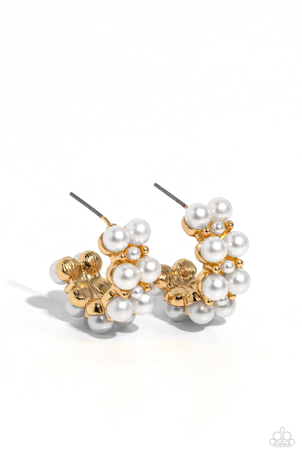 White Collar Wardrobe - Gold Hoop Earrings