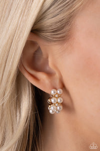 White Collar Wardrobe - Gold Hoop Earrings