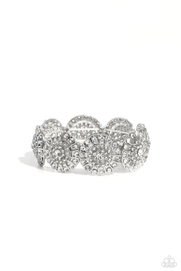 Executive Elegance - White Bracelet