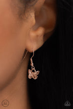 Load image into Gallery viewer, Butterfly Beacon - Rose Gold Choker Necklace