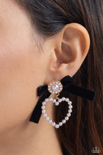Load image into Gallery viewer, BOW and Then - Gold Post Earrings