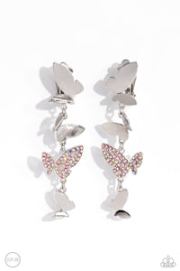 Flying Flashy - Pink Earrings