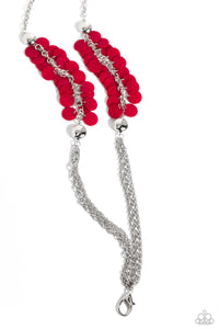 Shell Sensation - Red Lanyard