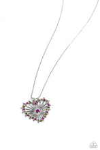 Load image into Gallery viewer, Flirting Ferris Wheel - Pink Necklace