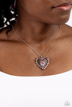 Load image into Gallery viewer, Flirting Ferris Wheel - Pink Necklace