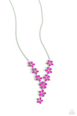 Flowering Feature - Multicolor Necklace