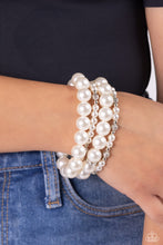 Load image into Gallery viewer, Vastly Vintage - White Set of Bracelets
