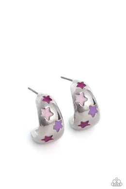 SCOUTING Stars - Pink Earrings