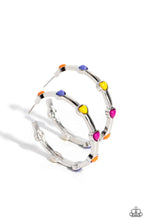 Load image into Gallery viewer, Affectionate Actress - Orange Hoop Earrings