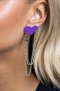 Altered Affection - Purple Earrings